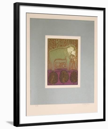 Songs of Veda Suite: Serene Impassivity-Arun Bose-Framed Limited Edition