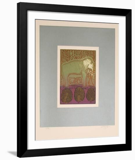 Songs of Veda Suite: Serene Impassivity-Arun Bose-Framed Limited Edition