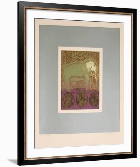 Songs of Veda Suite: Serene Impassivity-Arun Bose-Framed Limited Edition