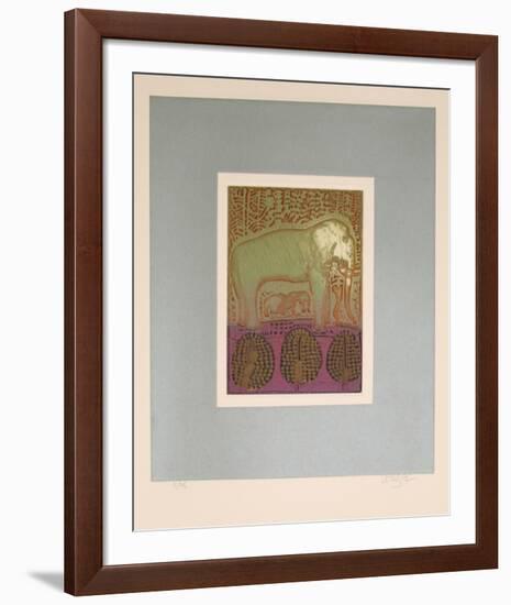 Songs of Veda Suite: Serene Impassivity-Arun Bose-Framed Limited Edition