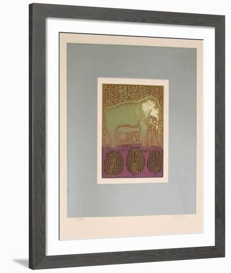 Songs of Veda Suite: Serene Impassivity-Arun Bose-Framed Limited Edition