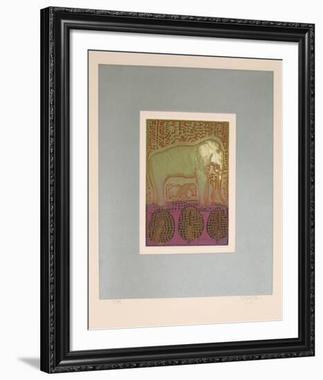 Songs of Veda Suite: Serene Impassivity-Arun Bose-Framed Limited Edition