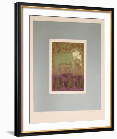 Songs of Veda Suite: Serene Impassivity-Arun Bose-Framed Limited Edition