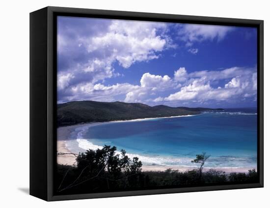 Soni Beach on Culebra Island, Puerto Rico-Michele Molinari-Framed Premier Image Canvas