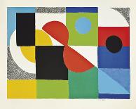 Expo 75 - Galerie Jacques Damase-Sonia Delaunay-Terk-Framed Collectable Print
