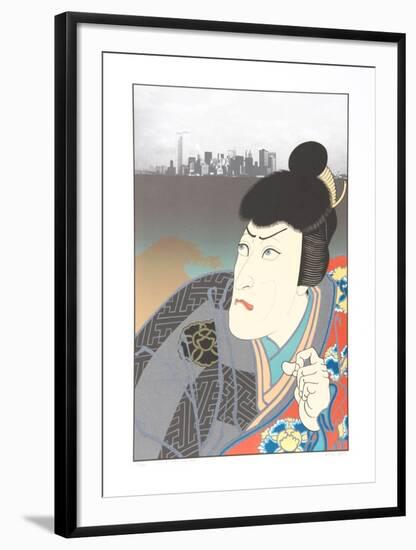 Sonja (After Hirosada)-Michael Knigin-Framed Collectable Print