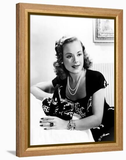 Sonja Henie-null-Framed Stretched Canvas