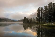 Lac Beauvert, Lac Beaufort, Canadian Rocky Mountains-Sonja Jordan-Framed Premier Image Canvas