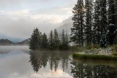 Patricia Lake, Whistlers Peak, Canadian Rocky Mountains-Sonja Jordan-Photographic Print