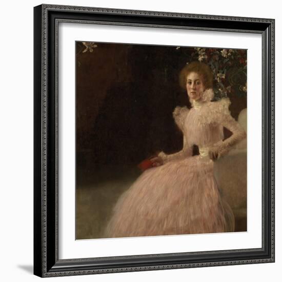 Sonja Knips, 1898-Gustav Klimt-Framed Giclee Print