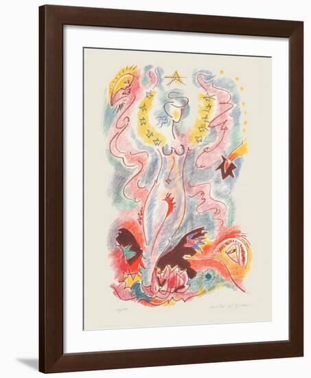 Sonnets De Louise Labbé 02-André Masson-Framed Limited Edition