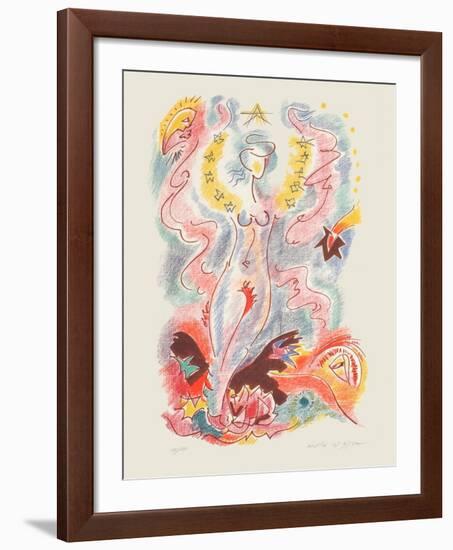 Sonnets De Louise Labbé 02-André Masson-Framed Limited Edition