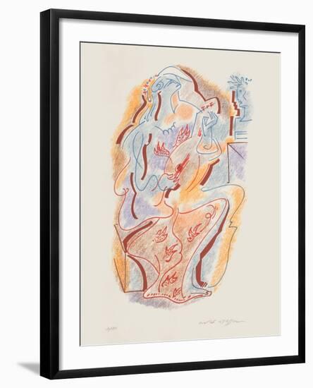 Sonnets De Louise Labbé 05-André Masson-Framed Limited Edition