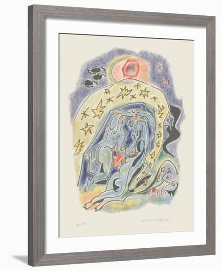 Sonnets De Louise Labbé 08-André Masson-Framed Limited Edition