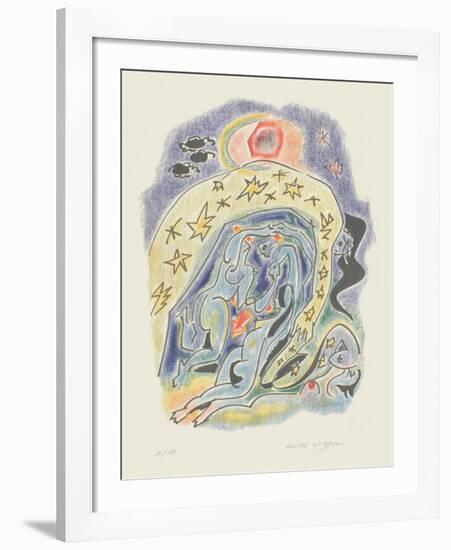 Sonnets De Louise Labbé 08-André Masson-Framed Limited Edition