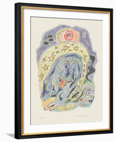 Sonnets De Louise Labbé 08-André Masson-Framed Limited Edition