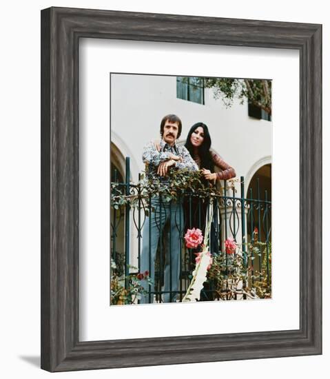 Sonny and Cher-null-Framed Photo