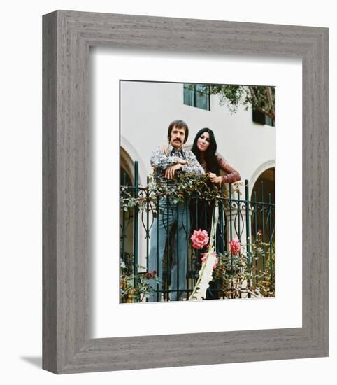 Sonny and Cher-null-Framed Photo