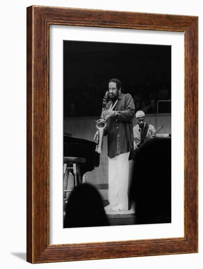 Sonny Rollins, Fairfield Halls Croydon, 1986-Brian O'Connor-Framed Photographic Print