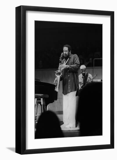 Sonny Rollins, Fairfield Halls Croydon, 1986-Brian O'Connor-Framed Photographic Print