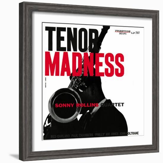 Sonny Rollins Quartet - Tenor Madness--Framed Art Print