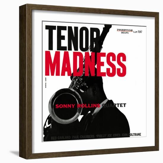 Sonny Rollins Quartet - Tenor Madness--Framed Art Print