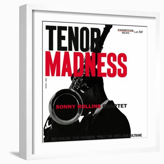 Sonny Rollins Quartet - Tenor Madness--Framed Art Print