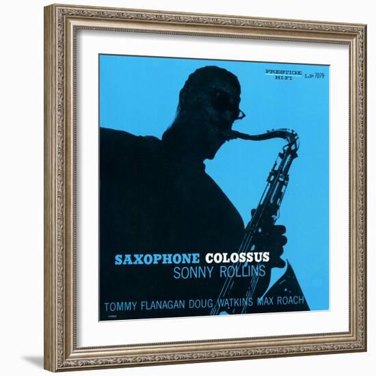 Sonny Rollins - Saxophone Colossus--Framed Art Print