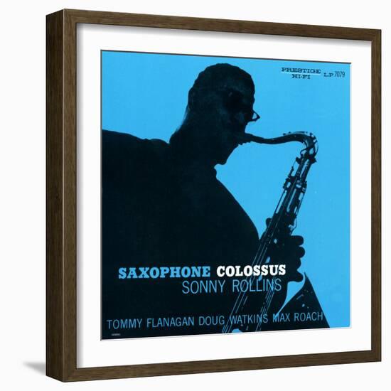 Sonny Rollins - Saxophone Colossus--Framed Art Print