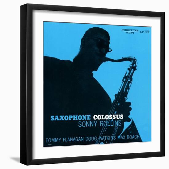 Sonny Rollins - Saxophone Colossus-null-Framed Art Print