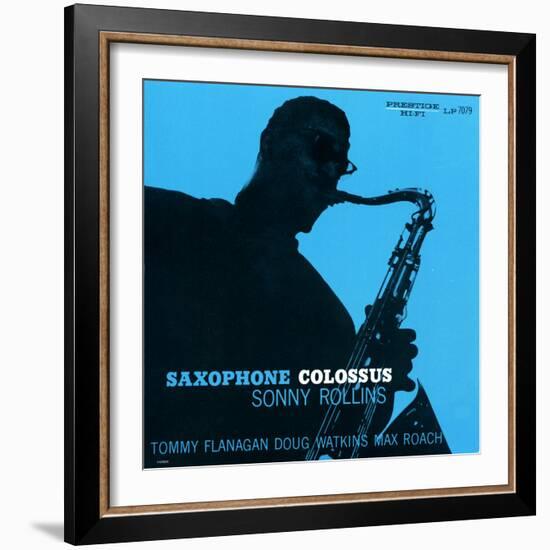 Sonny Rollins - Saxophone Colossus--Framed Art Print