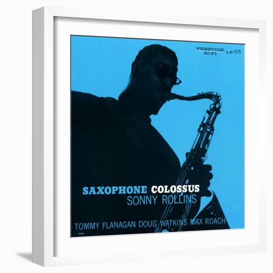 Sonny Rollins - Saxophone Colossus-null-Framed Art Print