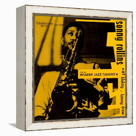 Sonny Rollins - Sonny Rollins with the Modern Jazz Quartet-null-Framed Stretched Canvas
