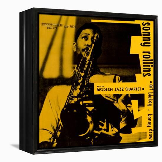 Sonny Rollins - Sonny Rollins with the Modern Jazz Quartet-null-Framed Stretched Canvas