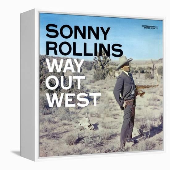 Sonny Rollins - Way Out West-null-Framed Stretched Canvas