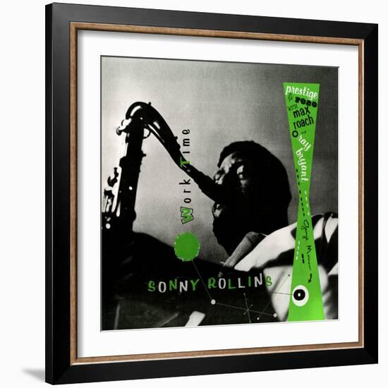 Sonny Rollins - Work Time--Framed Art Print