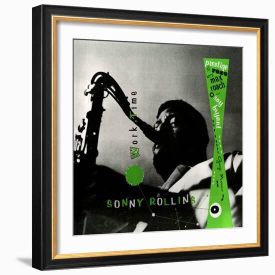 Sonny Rollins - Work Time--Framed Art Print