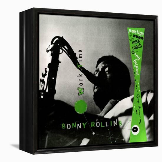 Sonny Rollins - Work Time-null-Framed Stretched Canvas