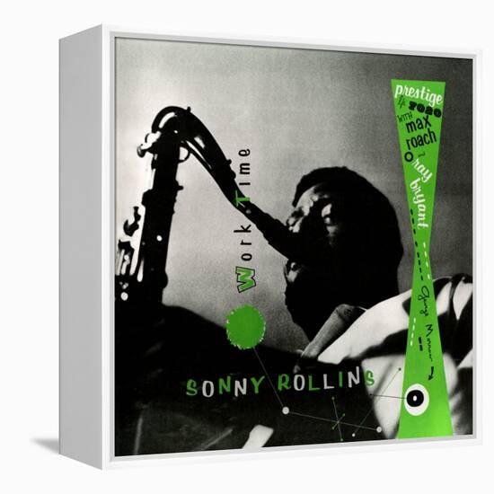 Sonny Rollins - Work Time-null-Framed Stretched Canvas