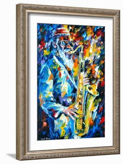 Sonny Rollins-Leonid Afremov-Framed Art Print