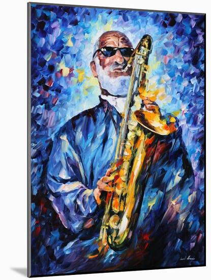 Sonny Rollins-Leonid Afremov-Mounted Art Print