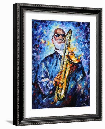 Sonny Rollins-Leonid Afremov-Framed Art Print