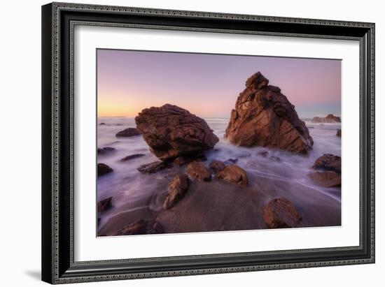 Sonoma Coast Morning Seascape-Vincent James-Framed Photographic Print