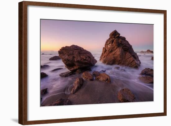 Sonoma Coast Morning Seascape-Vincent James-Framed Photographic Print