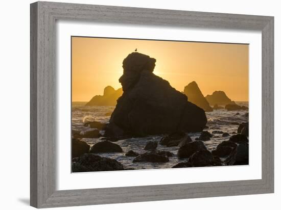 Sonoma Pyramids-Lance Kuehne-Framed Photographic Print