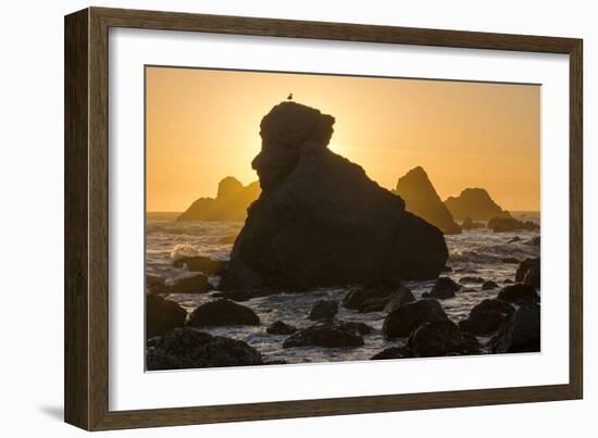 Sonoma Pyramids-Lance Kuehne-Framed Photographic Print