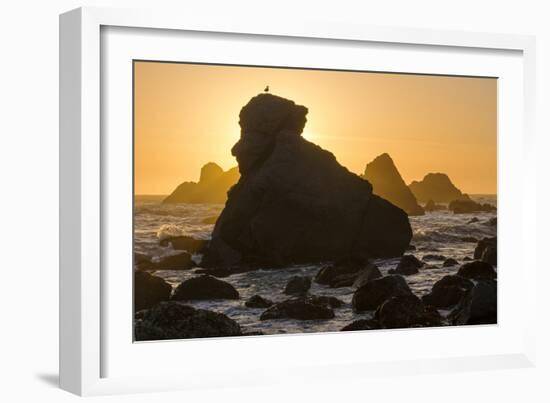 Sonoma Pyramids-Lance Kuehne-Framed Photographic Print