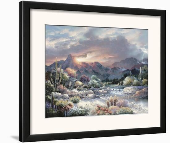 Sonoran Sunrise-James Lee-Framed Art Print