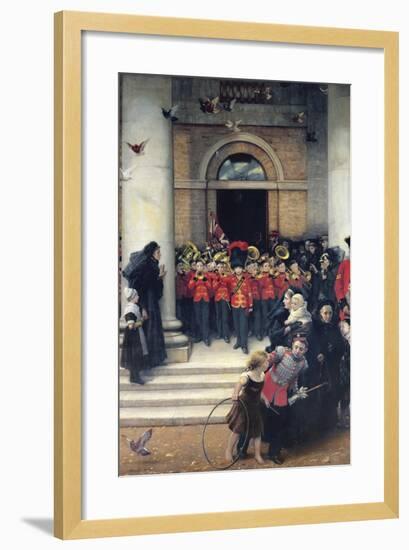 Sons of the Brave, 1880-Philip Richard Morris-Framed Giclee Print