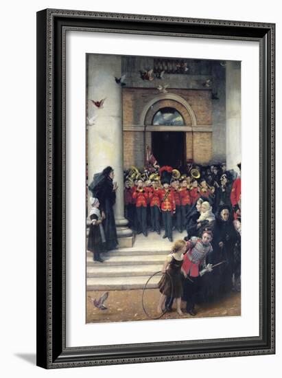 Sons of the Brave, 1880-Philip Richard Morris-Framed Giclee Print